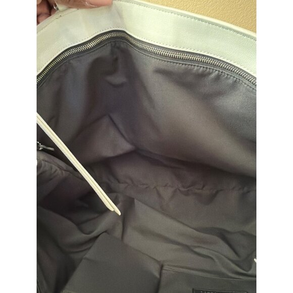 Coach Patchwork Leather Business Carryall + Matching Wallet 30476 White Snakeski - Picture 16 of 16